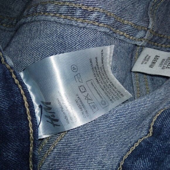 &Denim by H&M Jeans Womens Size 27 Skinny Ankle Regular Waist Blue Medium Wash - Picture 4 of 7